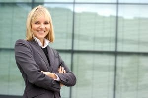 A professional headshot of a business woman for the google algorithm update