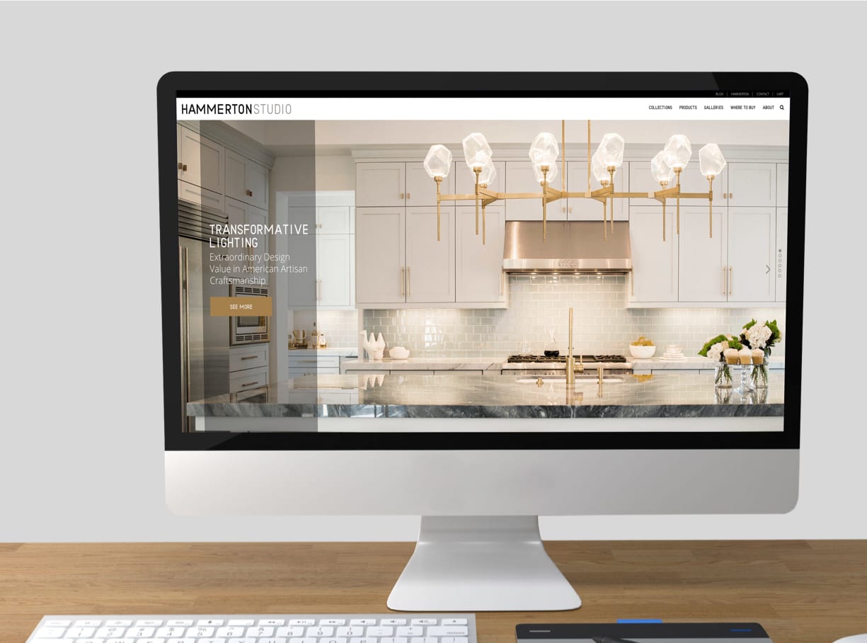 Hammerton Desktop Website
