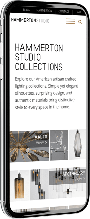 Hammerton Mobile Website