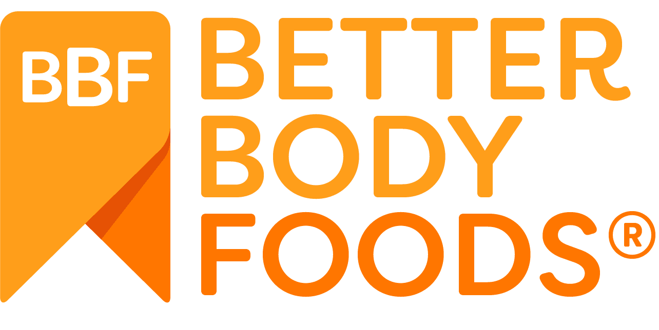 The logo for Better Body Foods, a Firetoss digital marketing client