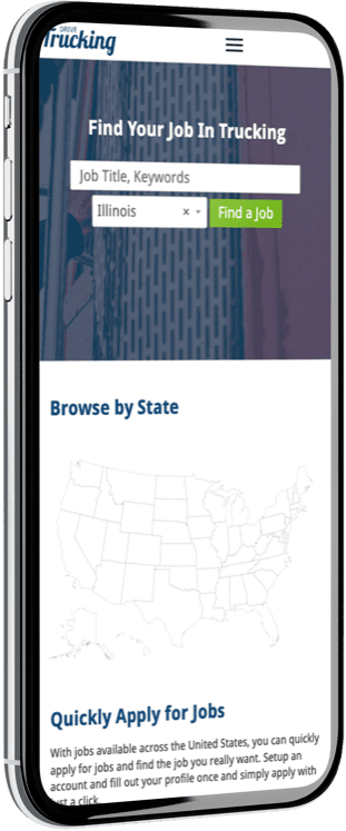 Drive Trucking Mobile Website