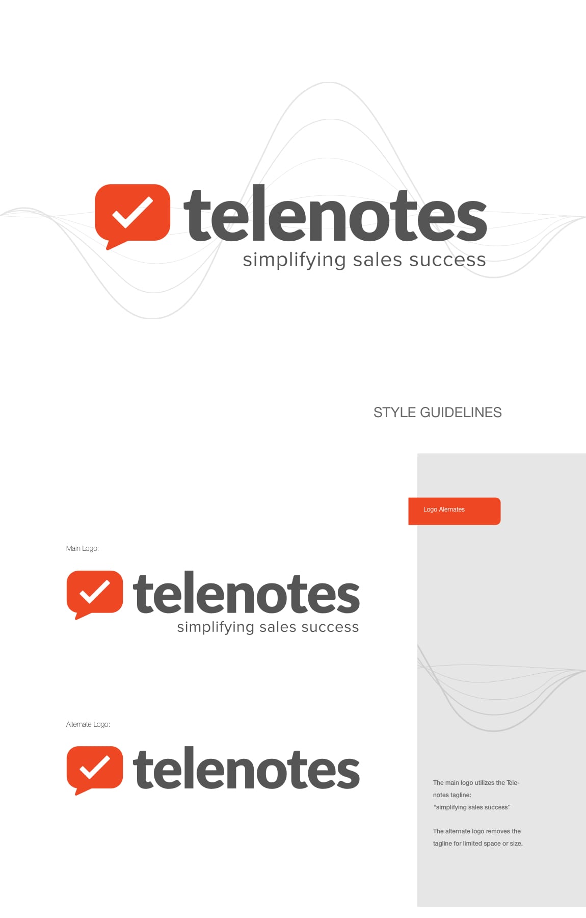 TELENOTES STYLE GUIDE